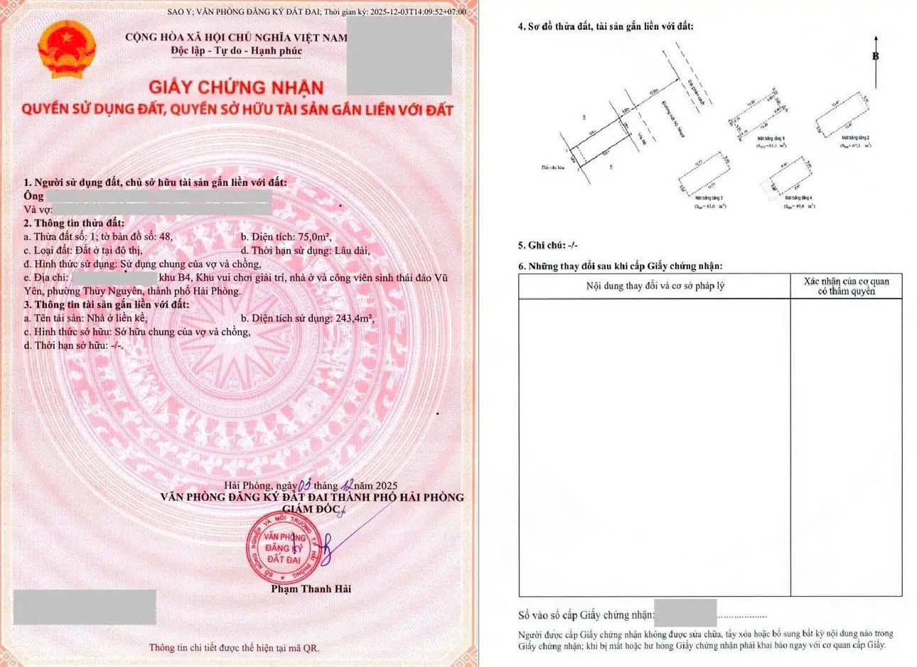 284 căn Biệt thự & Liền kề Vinhomes Tràng Cát