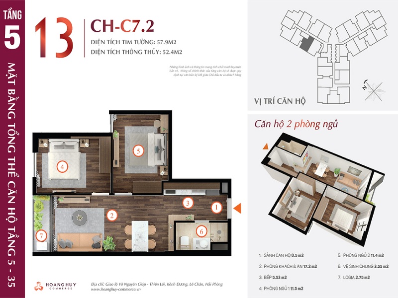 Chung cư Hoàng Huy Commerce