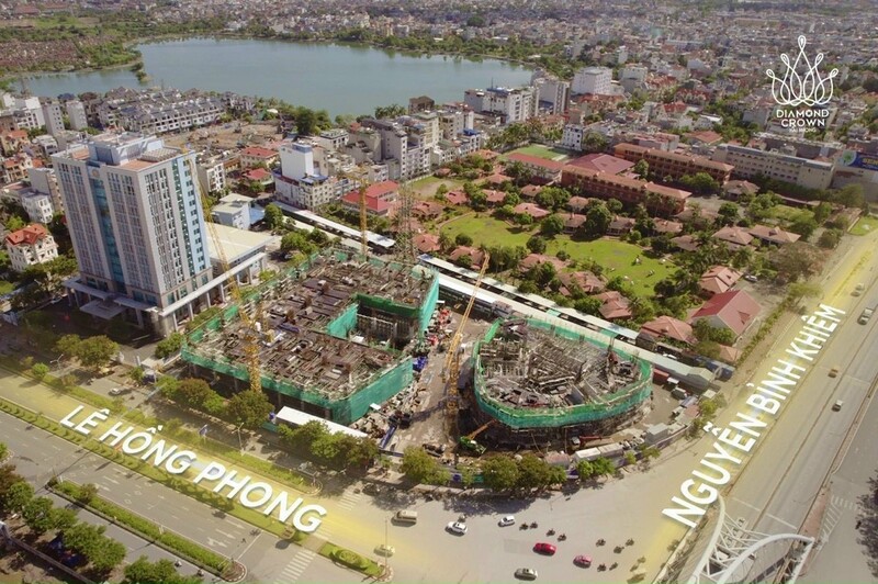Căn hộ Duplex thông tầng dự án Diamond Crown Hải Phòng