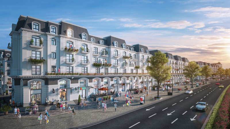 Shophouse trục chính phân khu Kim Long dự án Dragon Ocean Đồ Sơn
