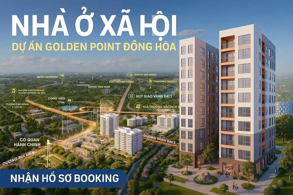 Nhà ở xã hội Golden Point Kiến An