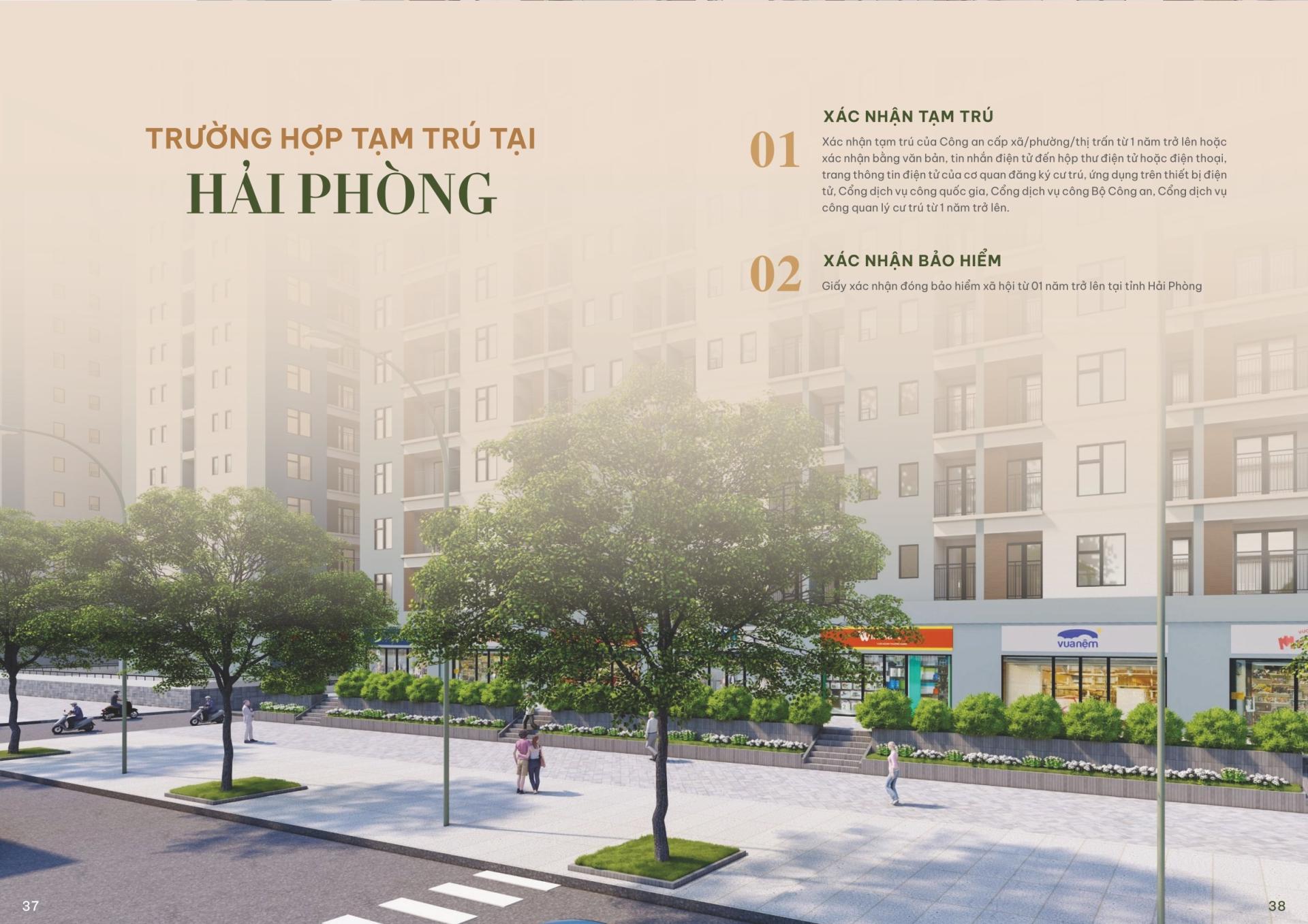 Thành phần hồ sơ mua NOXH EverGreen Tràng Duệ