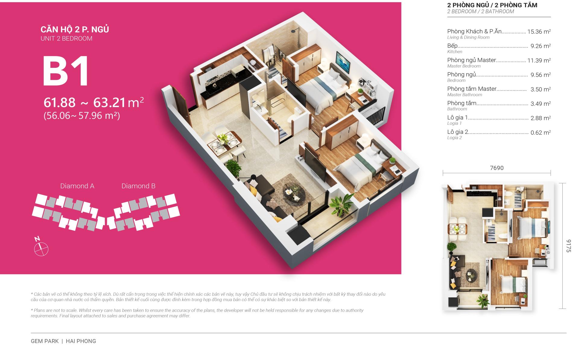 Chung cư Gem Park Yên Hải Phòng