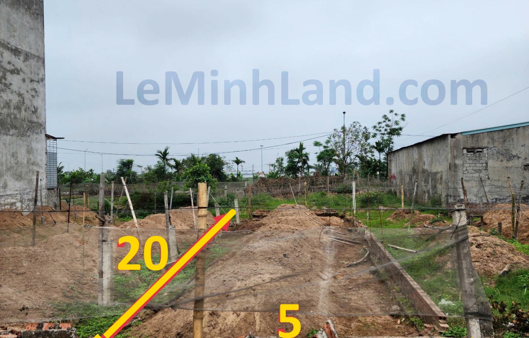 Đất 100m2 khu tái định cư Hòa Nghĩa, Q Dương Kinh, HP