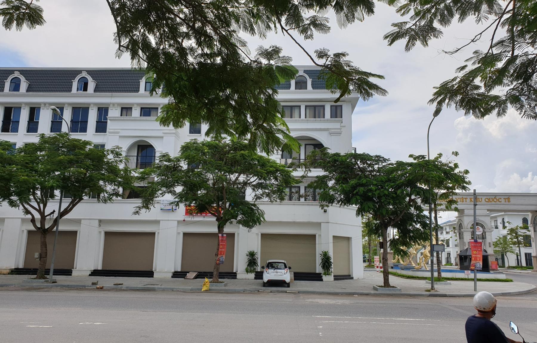 Shophouse Làng Việt Kiều 112,5m2 x 4,5 tầng Q Lê Chân