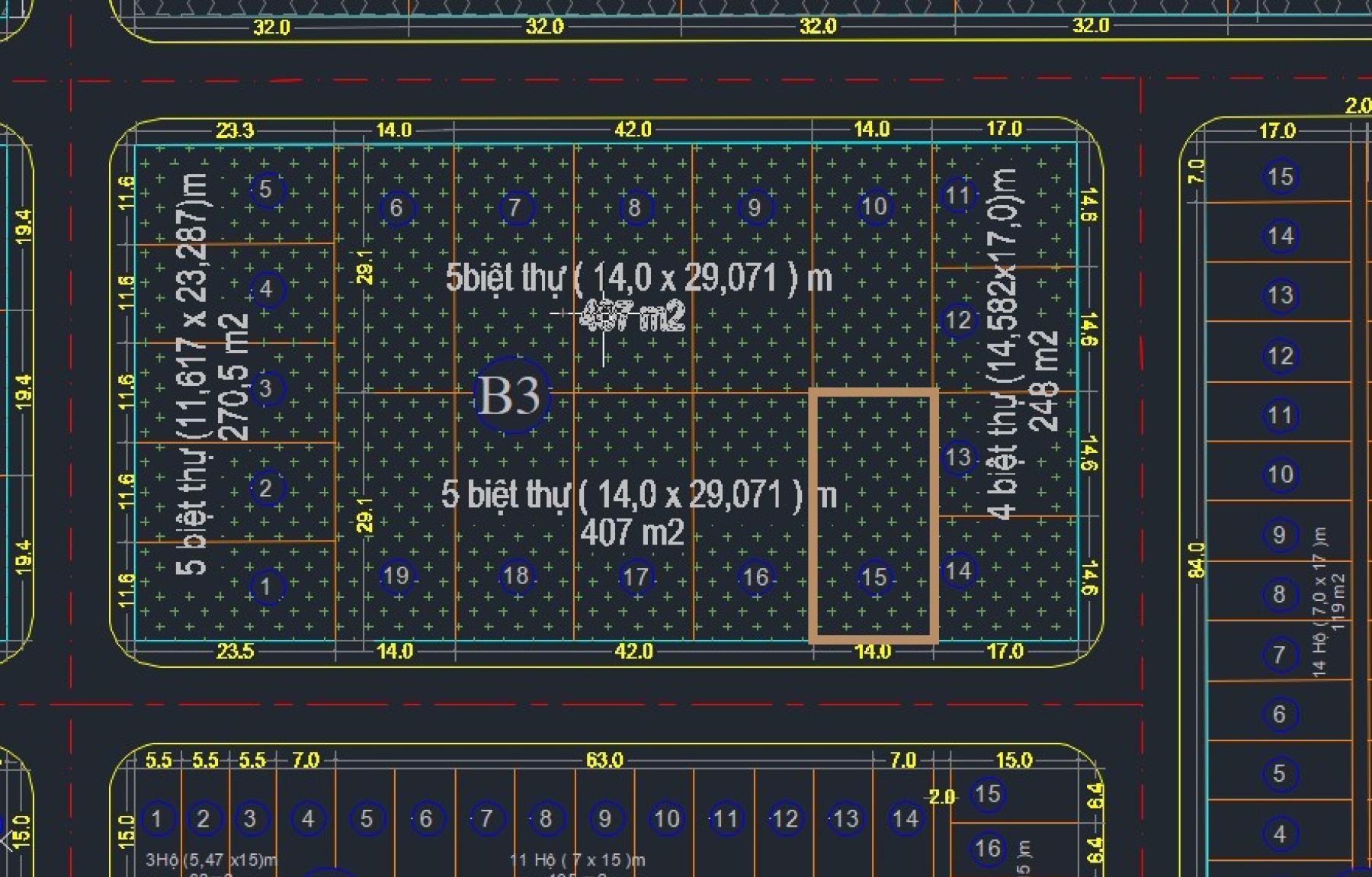Đất 407m2 Lô 26 Lê Hồng Phong, Hải Phòng