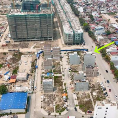 Đất 70m2 TĐC Kho 3 Lạc Viên mặt đường Lê Thánh Tông
