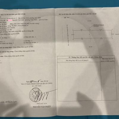 Lô đất 96m2 mặt đường Nguyễn Văn Linh