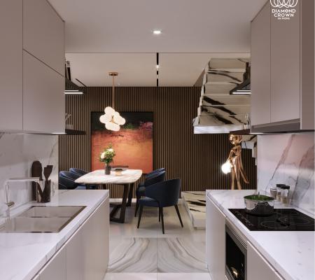 Căn hộ Duplex thông tầng dự án Diamond Crown Hải Phòng