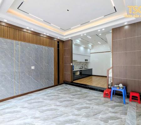 Nhà mới xây 4 tầng sân rộng tại Cầu Tre, Hải Phòng