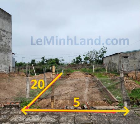 Đất 100m2 khu tái định cư Hòa Nghĩa, Q Dương Kinh, HP