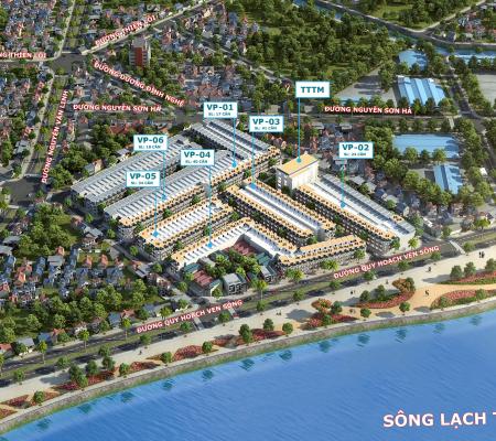 Thanh lý căn 4 tầng khu nhà ở Việt Phát South City, Vĩnh Niệm, Lê Chân, HP