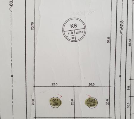 Lô đất 197m2 khu đô thị Sao Đỏ, Dương Kinh