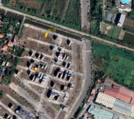 Lô đất 48,3m2 khu Him Lam Hùng Vương, Hải Phòng