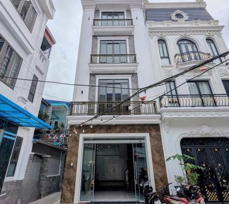 Nhà mới xây 4 tầng sân rộng tại Cầu Tre, Hải Phòng