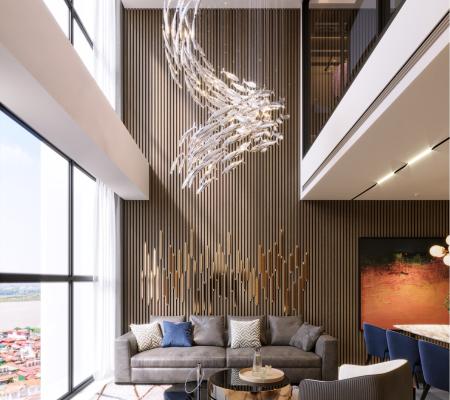 Căn hộ Duplex thông tầng dự án Diamond Crown Hải Phòng