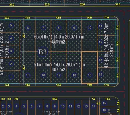 Đất 407m2 Lô 26 Lê Hồng Phong, Hải Phòng