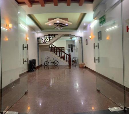 Nhà 4 tầng xây độc lập 66m2 mặt đường Miếu Hai Xã, Dư Hàng Kênh