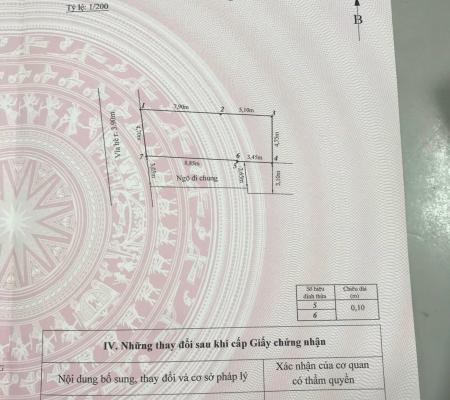 Nhà 3 tầng mặt đường phố Mê Linh trung tâm Tp Hải Phòng