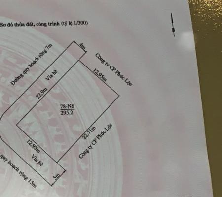 Bán lô góc khu Biệt thự Phúc Lộc, Hải An