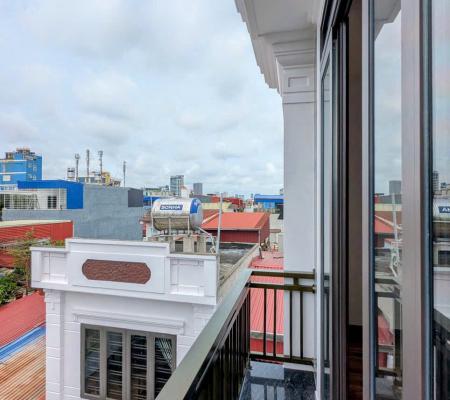 Nhà mới xây 4 tầng sân rộng tại Cầu Tre, Hải Phòng