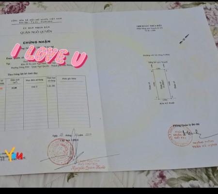 Nhà 3 tầng Lô 22 Lê Hồng Phong dt 35m2 dân xây độc lập