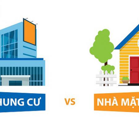 Nên mua chung cư hay nhà mặt đất?